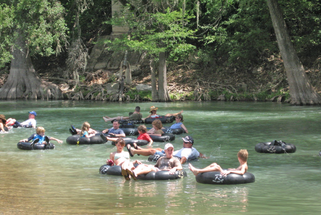 guadalupe river float. The Guadalupe River and the